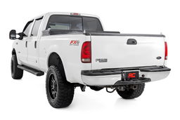 76" HD2 Aluminum Running Boards for Ford Super Duty Crew Cab (99-16), view 3, Rough Country SRB991691A