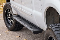 76" HD2 Aluminum Running Boards for Ford Super Duty Crew Cab (99-16), view 6, Rough Country SRB991691A