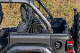 Tailgate Protector Trail Cladding for 2019-2025 Jeep Wrangler 4WD, view 4, Rough Country TC73262