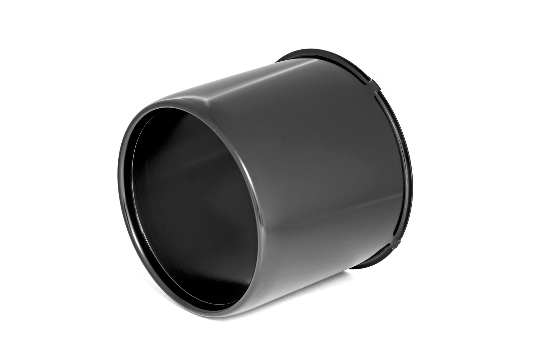 Rough Country Push-Through Black Center Cap for Steel Wheels