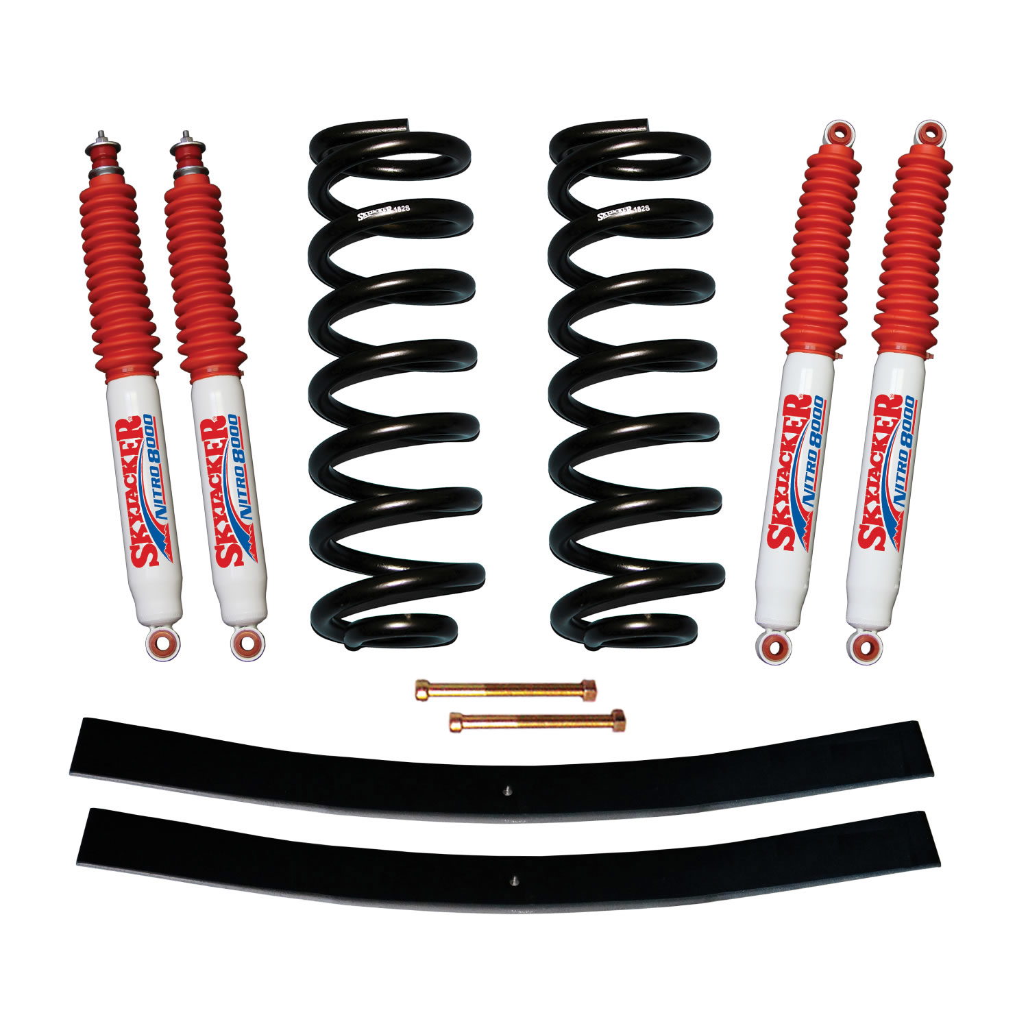 Skyjacker 1.5-2 Inch Lift Kit with Nitro Shocks, Ford F-Series RWD