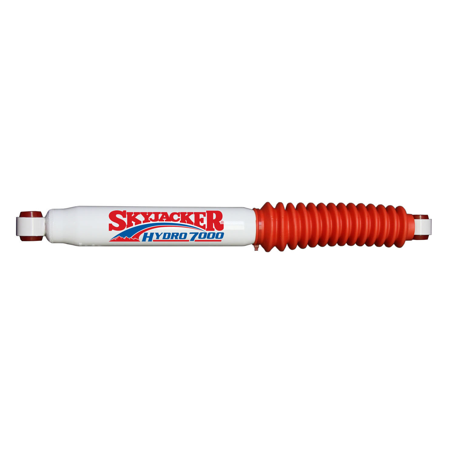 Skyjacker Replacement Steering Stabilizer, White with Red Boot