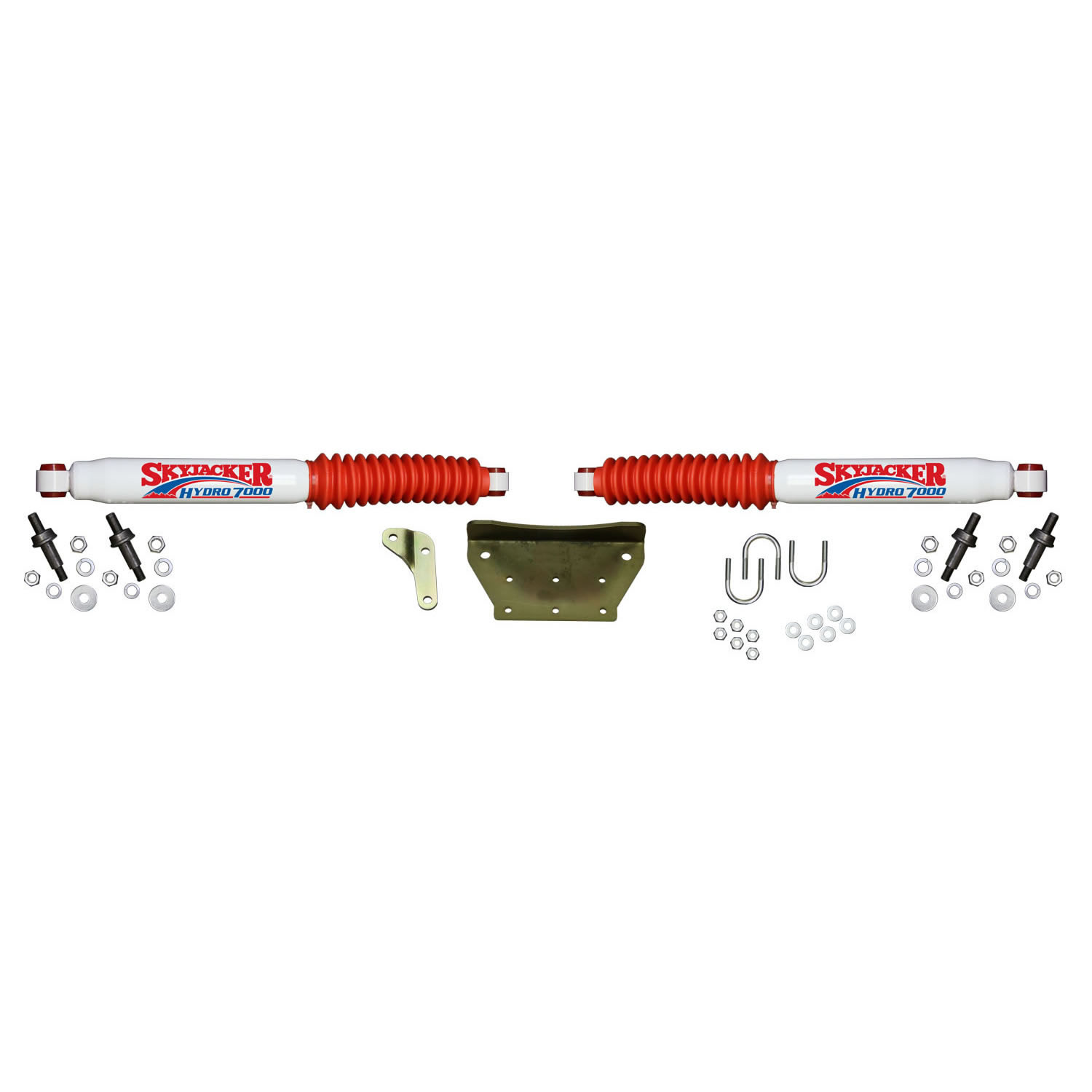 Skyjacker Slim-Body Dual Steering Stabilizer for Ford Super Duty & Excursion