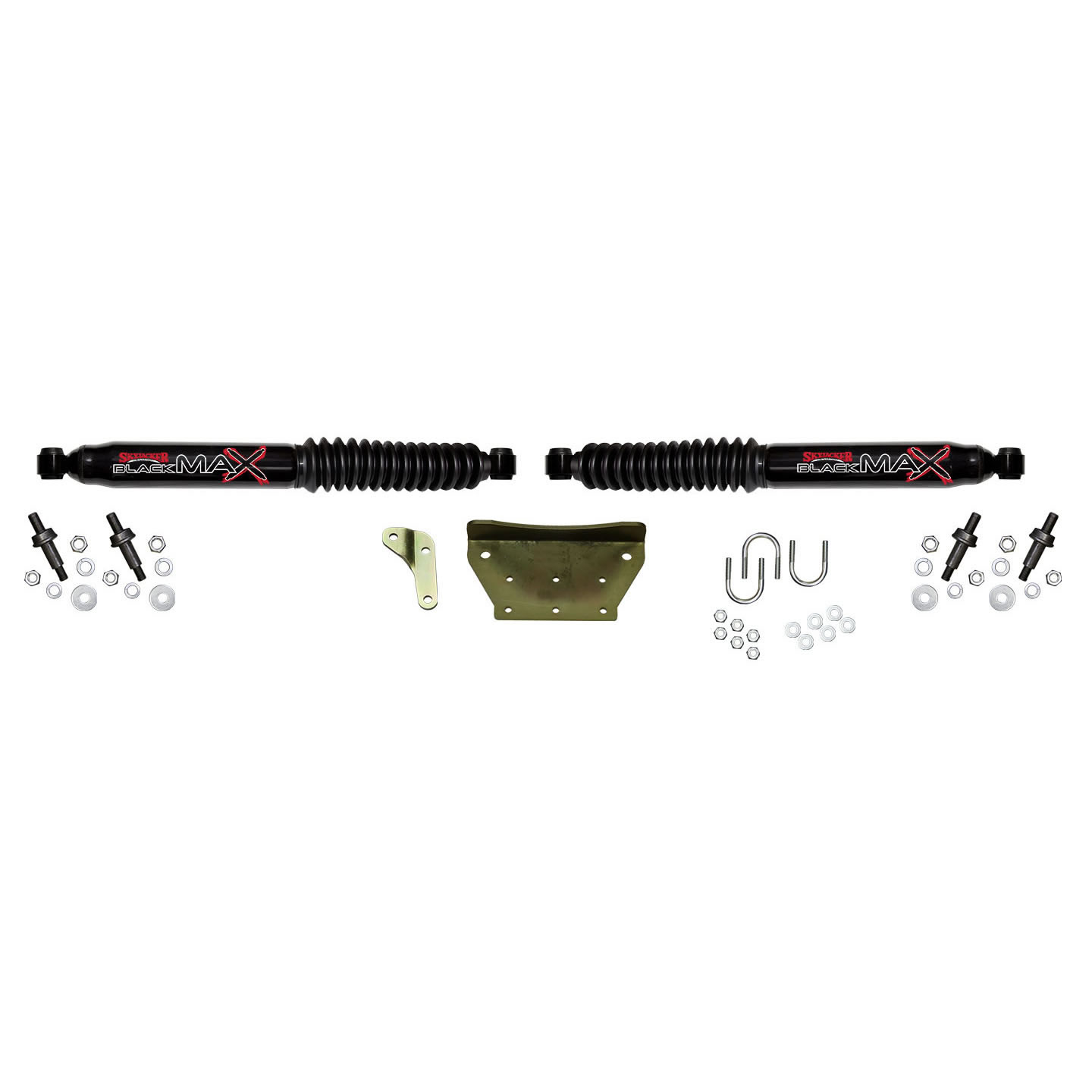 Skyjacker Dual Steering Stabilizer Kit for Ford Super Duty, Inline Mount