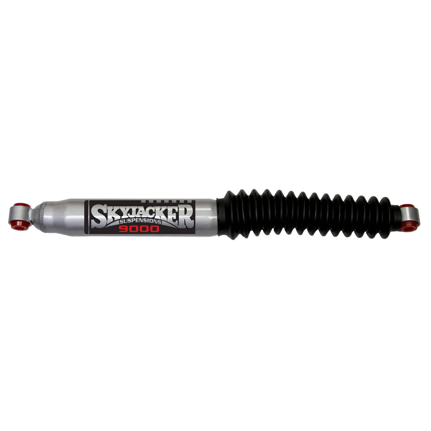 Skyjacker Heavy-Duty OEM-Mount Steering Stabilizer, Silver, Wrangler & Gladiator