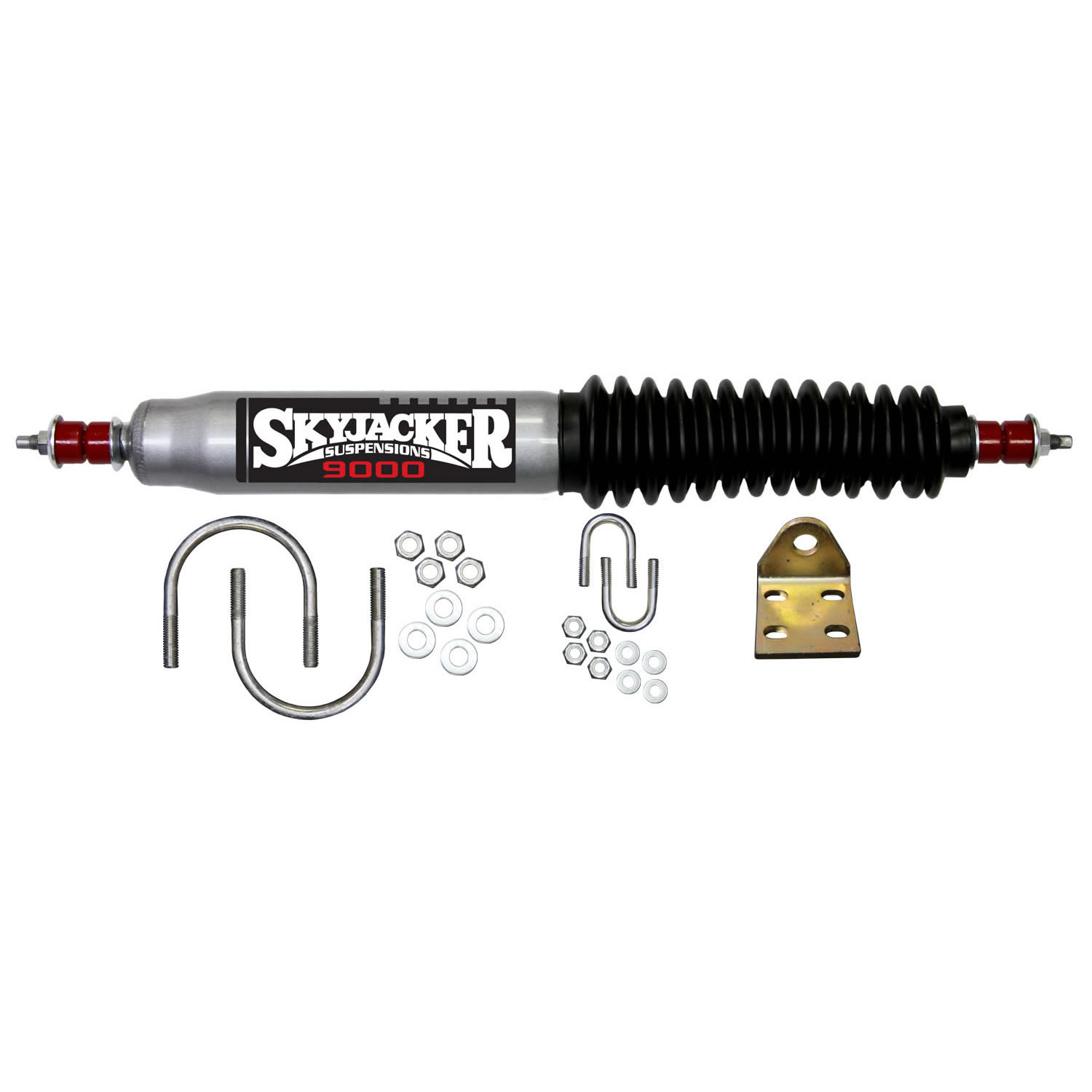 Skyjacker Single Steering Stabilizer Kit, Silver - Skyjacker 9110