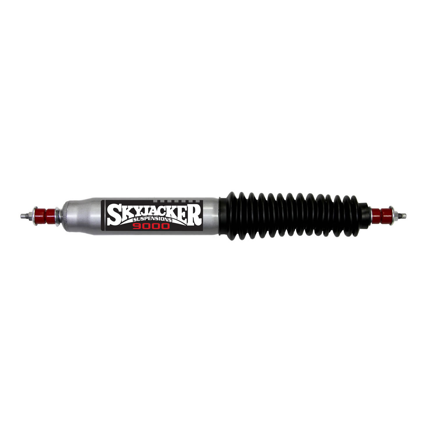 Skyjacker Replacement Steering Stabilizer, Silver with Black Boot