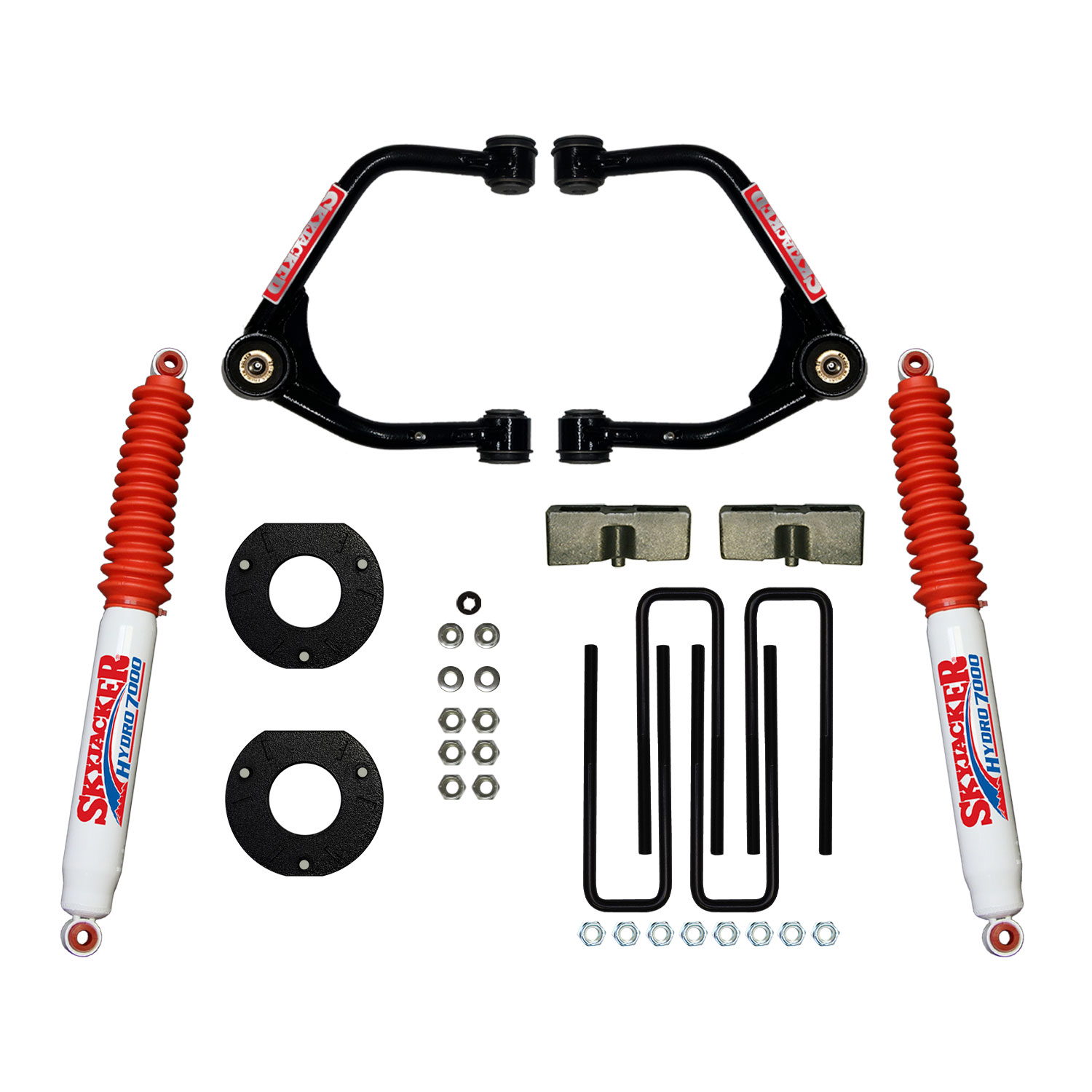 Skyjacker 3.5-Inch Lift Kit with Hydro 7000 Shocks, Silverado & Sierra 1500