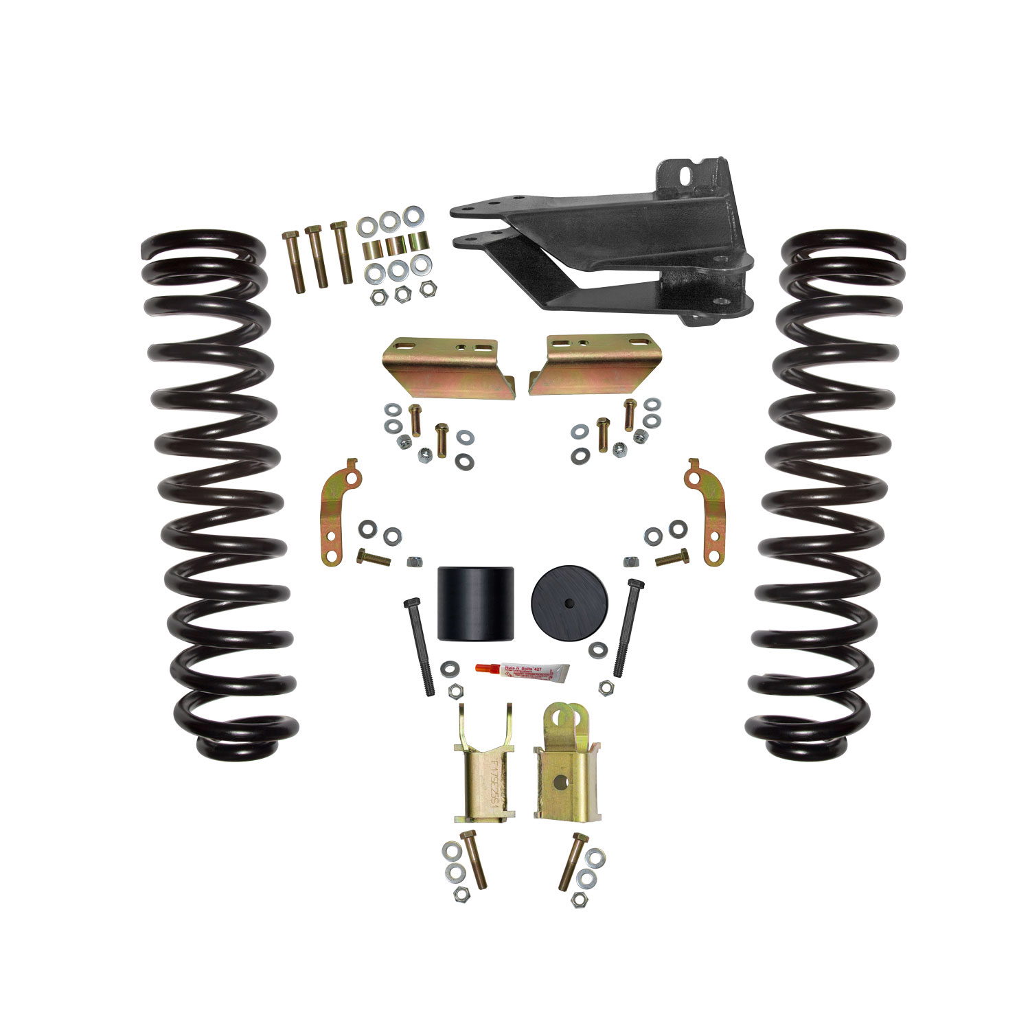 Skyjacker 2.5-Inch Front Leveling Kit with Shock Extension Brackets