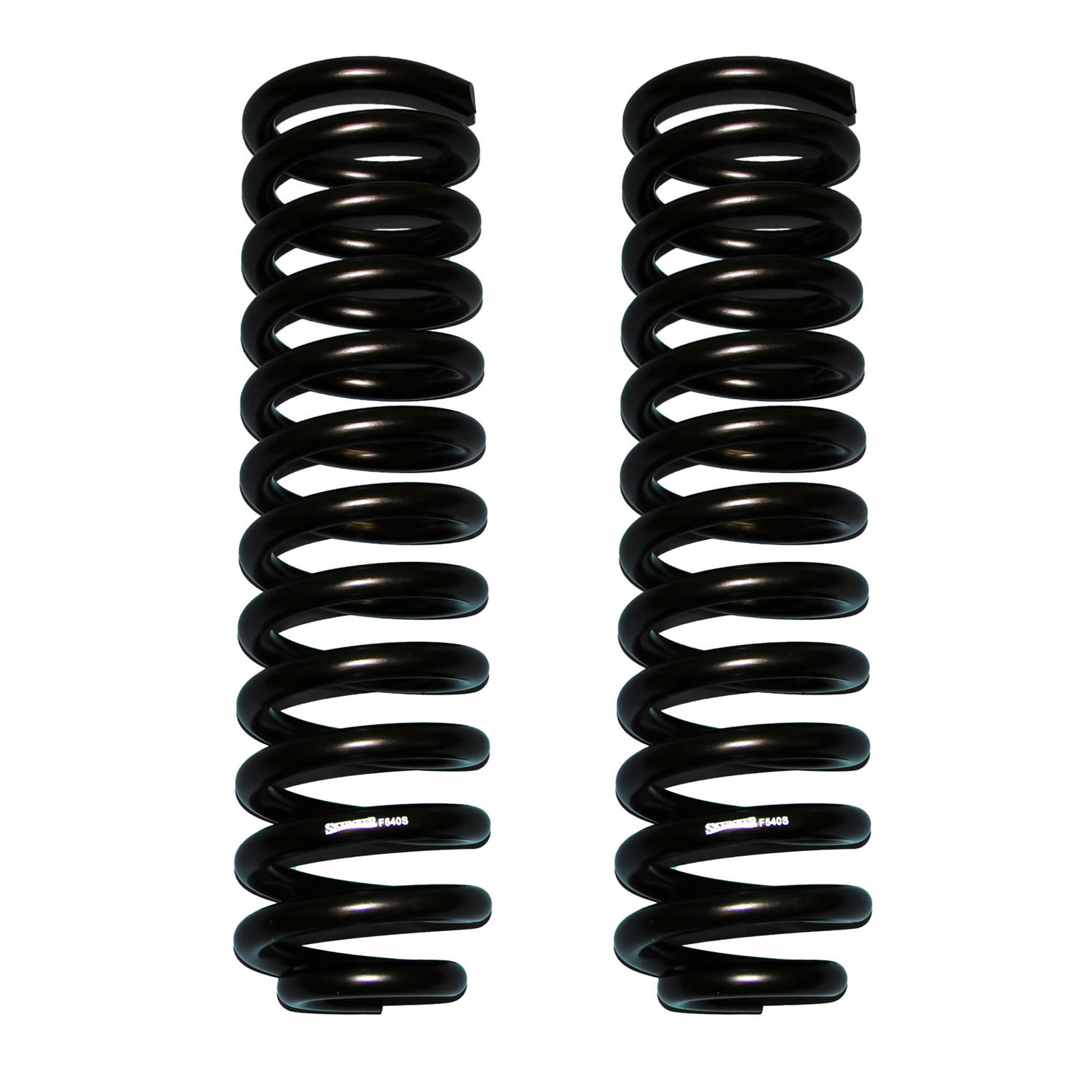 4-Inch Front Coil Springs for Ford Super Duty Gas 4WD, Skyjacker F540