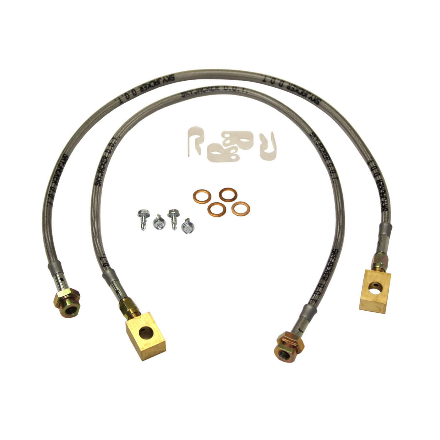 Skyjacker Front Brake Lines for GM K-Series (1988-1998) at 4-6 Inches