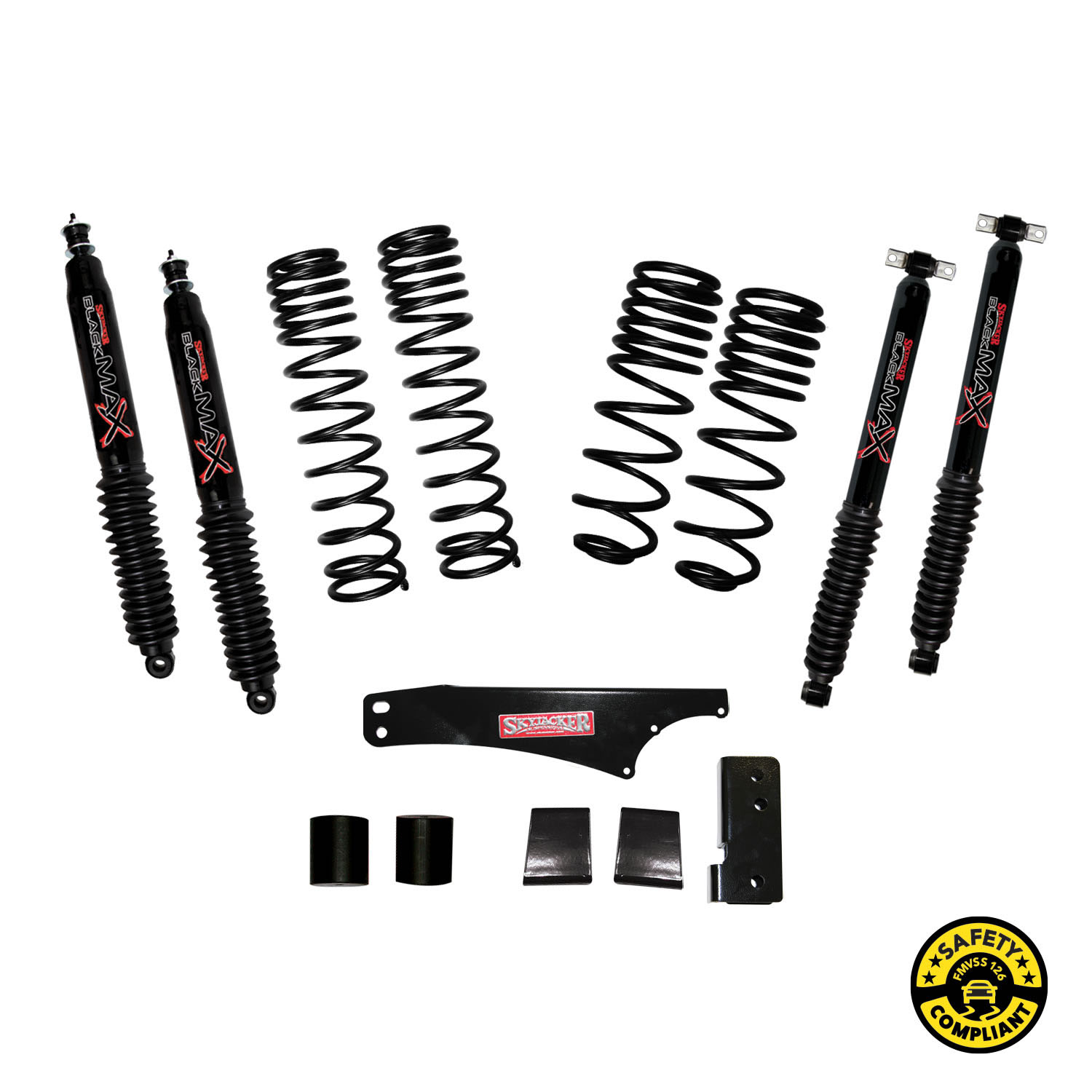 2-2.5 Inch Lift Kit for Jeep Wrangler JK Unlimited — Skyjacker JK25BPBLT