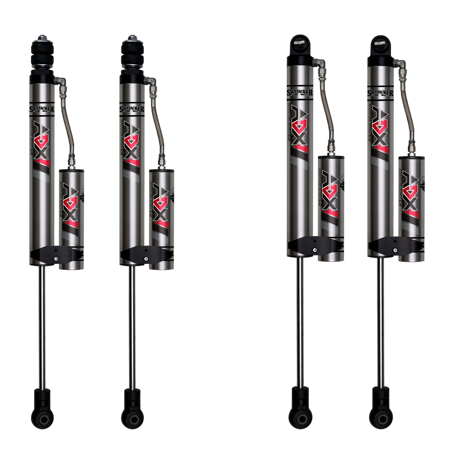 Skyjacker 3.5-Inch Component Box with ADX Reservoir Shocks, Wrangler JK