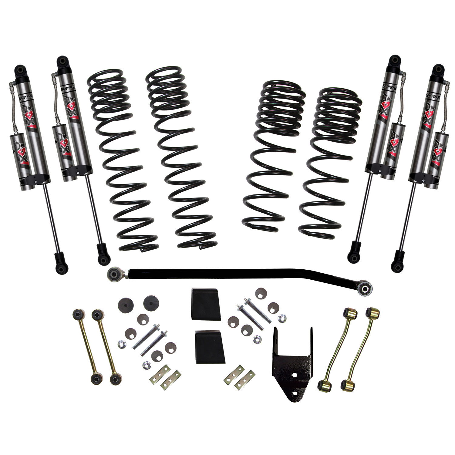 Skyjacker 4-Inch Suspension Lift System for Jeep Wrangler Unlimited