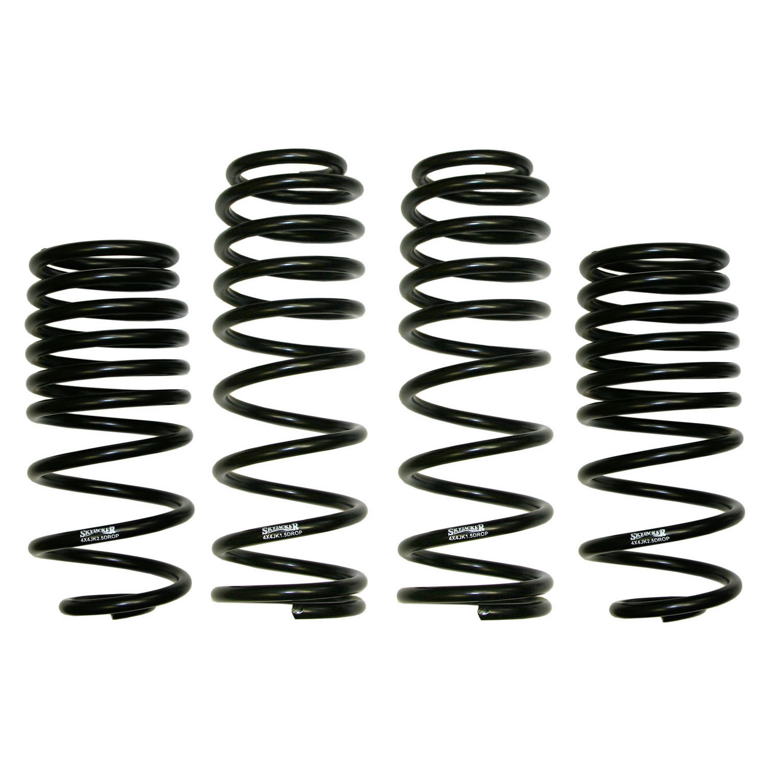 Skyjacker 2-2.5 Inch Lowering Coil Spring Kit for Jeep Wrangler JK