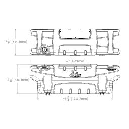 Travel Trekker In-Bed Auxiliary Fuel System, 50 Gallon, view 4, Titan Fuel Tanks 5410050
