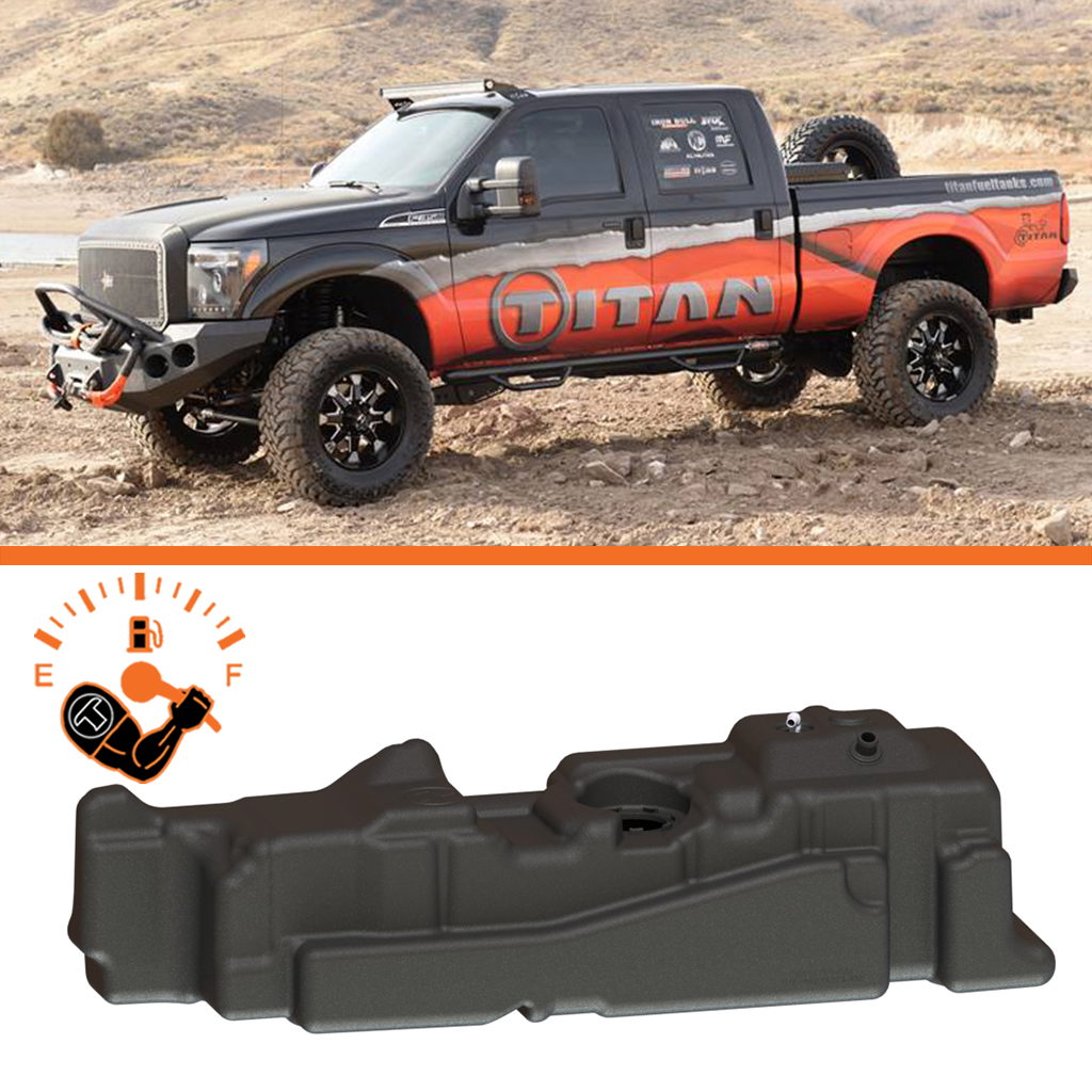 Titan Fuel Tanks 60 Gallon Mid-Ship Tank for Ford Super Duty