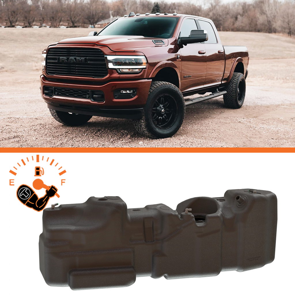 Titan Fuel Tanks 52 Gallon Mid-Ship Tank for Ram HD, 4WD