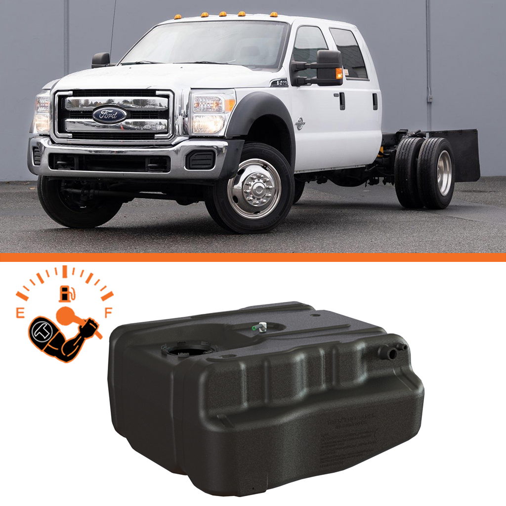 Titan Fuel Tanks 40 Gallon After-Axle Utility Tank for Ford Super Duty