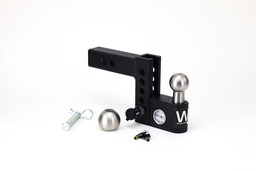 Weigh Safe Aero Hitch Adjustable Ball Mount - 4" Drop Hitch, 2" Shank AWS4-2, view 2