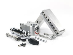 Weigh Safe 180 Hitch - Drop Hitch w/Chrome Combo Ball - 6" Drop for 2" Shank w/Hitch Pin CTB6-2-KA, view 5