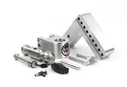 Weigh Safe 180 Hitch - Drop Hitch w/SS Combo Ball - 6" Drop for 2.5" Shank w/Hitch Pin LTB6-2.5-KA, view 2