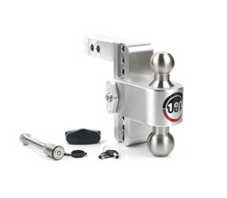 Weigh Safe 180 Hitch - Drop Hitch w/SS Combo Ball - 6" Drop for 2" Shank w/Hitch Pin LTB6-2-KA