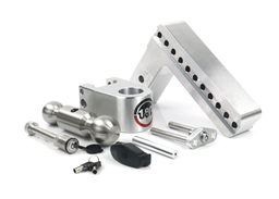 Weigh Safe 180 Hitch - Drop Hitch w/SS Combo Ball - 8" Drop for 2.5" Shank w/Hitch Pin LTB8-2.5-KA, view 2