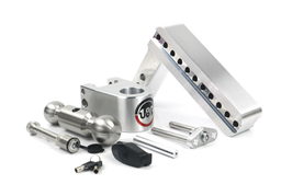 Weigh Safe 180 Hitch - Drop Hitch w/SS Combo Ball - 8" Drop 2" Shank w/Hitch Pin LTB8-2-KA, view 2