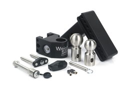 Weigh Safe Steel Weigh Safe Adjustable Drop Hitch - 6" Drop & 2.5" Shank w/Hitch Pin Lock SWS6-2.5-KA, view 2