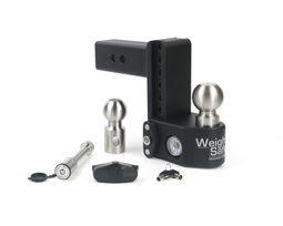 Weigh Safe Steel Weigh Safe Adjustable Drop Hitch - 6" Drop & 2.5" Shank w/Hitch Pin Lock SWS6-2.5-KA