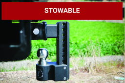 Weigh Safe Steel Weigh Safe Adjustable Drop Hitch - 6" Drop & 2" Shank SWS6-2, view 4