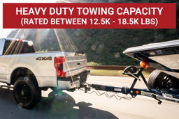 Weigh Safe Steel Weigh Safe Adjustable Drop Hitch - 6" Drop & 2.5" Shank w/Hitch Pin Lock SWS6-2.5-KA, view 4