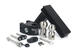 Weigh Safe Steel Weigh Safe Adjustable Drop Hitch - 8" Drop & 2.5" Shank w/Hitch Pin Lock SWS8-2.5-KA, view 2