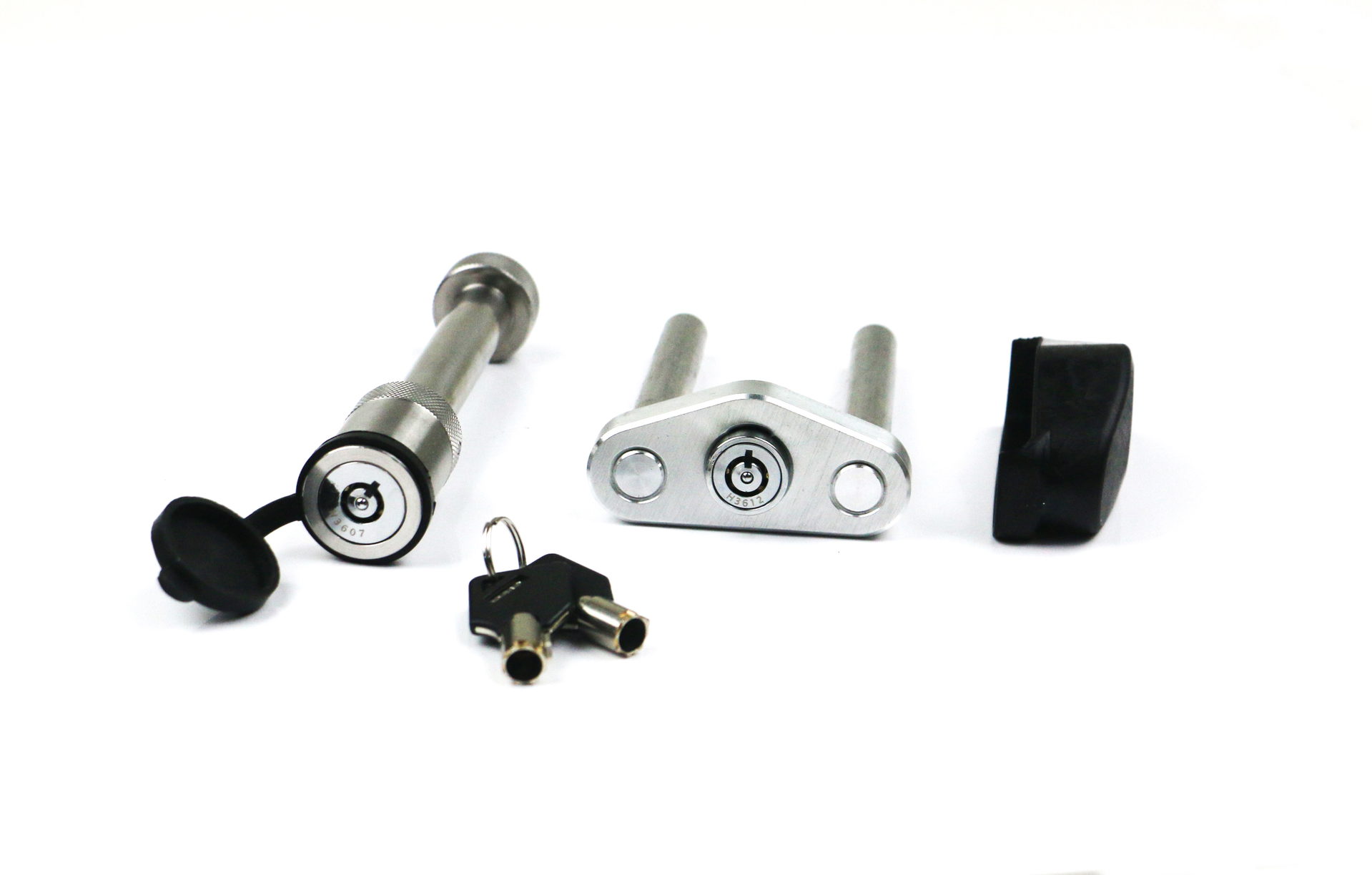 Weigh Safe Weigh Safe Dual Pin Lock Plate Key Assembly - Hitch Locking Pin Combo Keyed Alike WS06