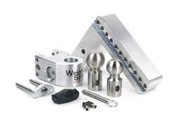 Weigh Safe Adjustable Drop Hitch - 8" Drop for 3" Shank WS8-3, view 2